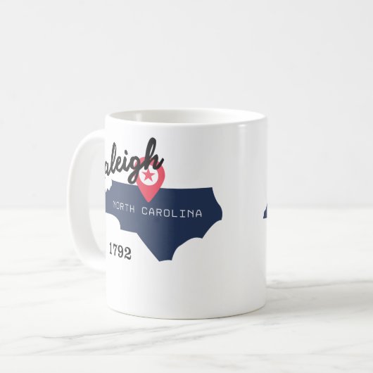 Raleigh coffee mug  コーヒーマグカップ (正面左)