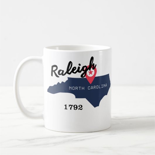 Raleigh coffee mug  コーヒーマグカップ (左)