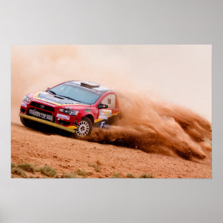 Rally China, Mitsubishi Evo ポスター