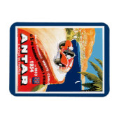 Rallyeの自動車モンテカルロ マグネット (横)