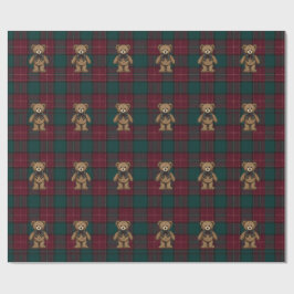 Ralph Lauren Inspired Tartan Plaid Wrapping Paper ラッピングペーパー