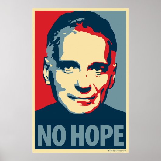 Ralph Nader - No Hope: OHP Poster ポスター (正面)