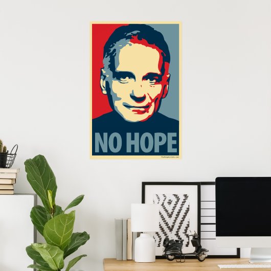 Ralph Nader - No Hope: OHP Poster ポスター (ホームオフィス)