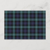 Ralph Teddy Bear Navy Green Plaid Books For Baby エンクロージャーカード (裏面)