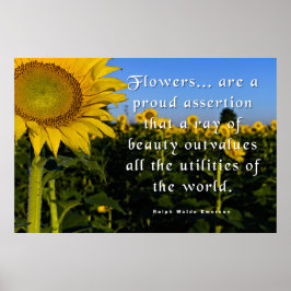 Ralph Waldo Emerson Quote ポスター