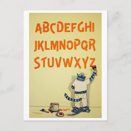 Ralphabetキャットハガキ シーズンポストカード (正面)