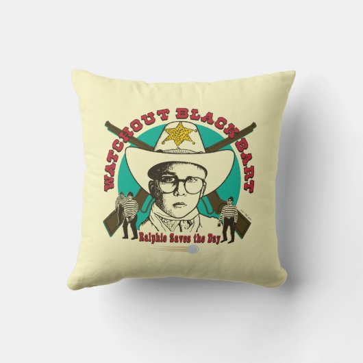 Ralphie Saves the Day クッション (裏面)