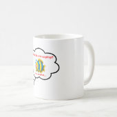 RAMが不足している |魚の記憶 |魚おもしろい コーヒーマグカップ (正面右)