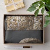 RAMマスク華美仮装コスチュームのデコパージュ 薄葉紙 (ギフト)