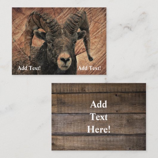 Ram名刺 名刺 (正面/裏面)