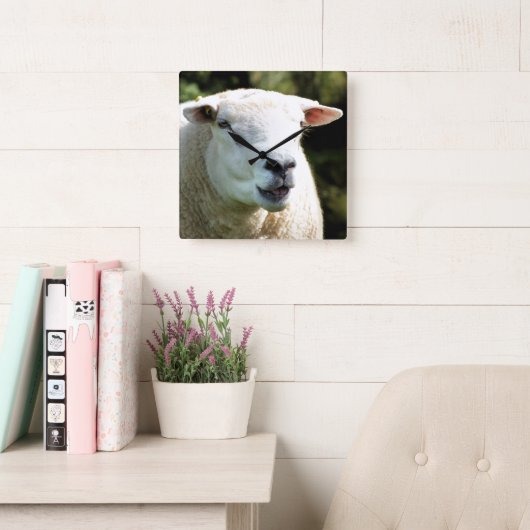 RAM スクエア壁時計 (読書スペース)