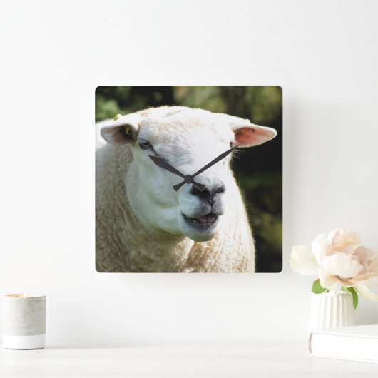 RAM スクエア壁時計 (ホーム)