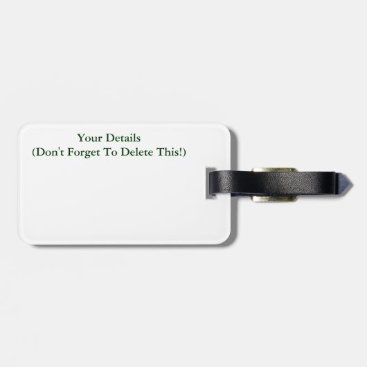 RAM ラゲッジタグ (裏面横)