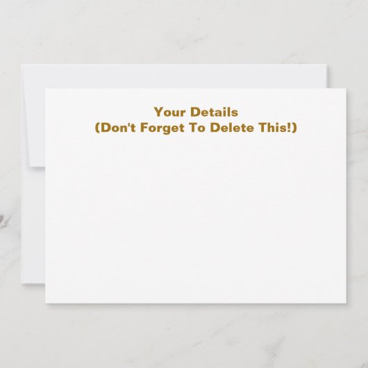 RAM 招待状 (裏面)