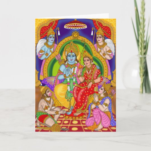 Ram Darbar Greeting Card カード (正面)