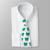 Ram Sheep Goat Lunar Year in Green Tie ネクタイ (タイ)