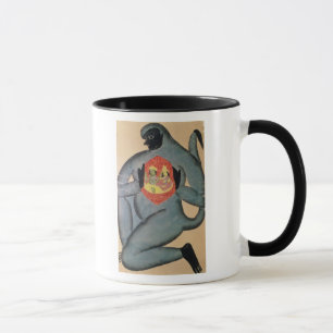 RamaおよびSitaを明らかにするHanuman マグカップ