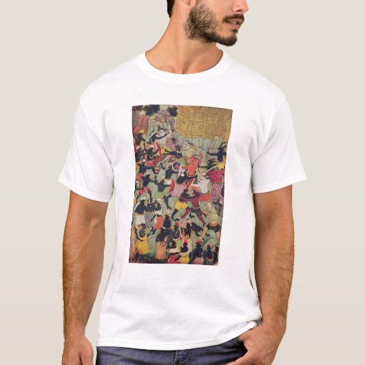 Ramaの軍隊とRavana間の戦い Tシャツ (正面)