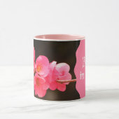 Rama con hermosas flores マグカップ (中央)