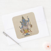 Rama - holding arrows スクエアシール (封筒)