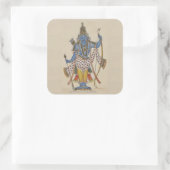 Rama - holding arrows スクエアシール (バッグ)