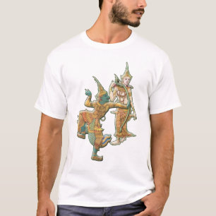 RAMA SITA - RAMAYANAのヒンズー教の仏教の女神 Tシャツ