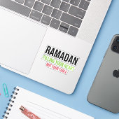 Ramadan:テーブルではなくハートを埋める シール (ノートパソコンとiPhone)