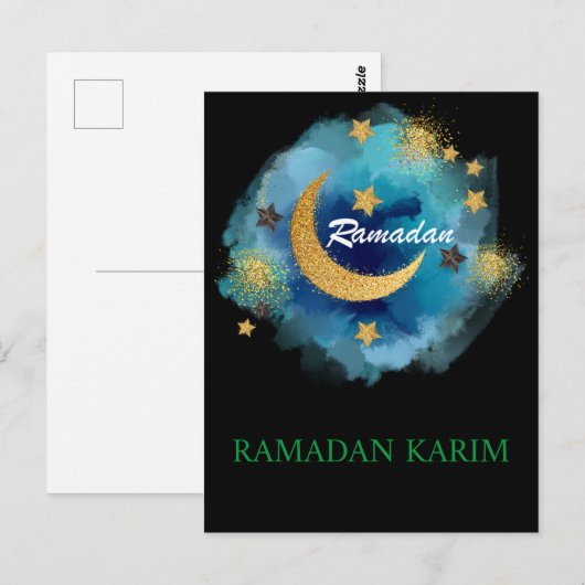 ramadan CARTE POSTALE ポストカード (正面/裏面)