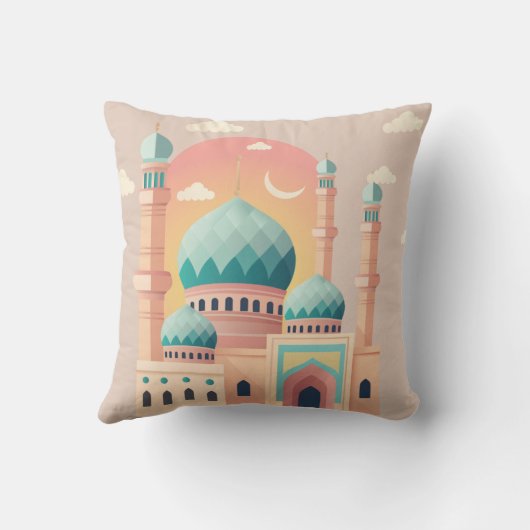 Ramadan Celebration  Pillow  クッション (裏面)