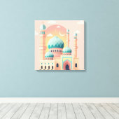 Ramadan Celebration Wall Print  キャンバスプリント (インサイチュ (ウッドフロア))