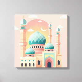 Ramadan Celebration Wall Print キャンバスプリント