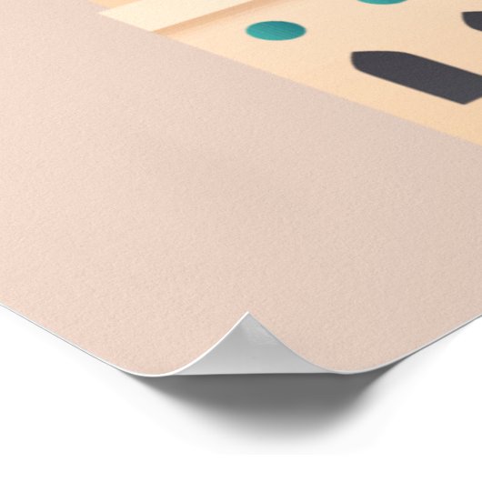 Ramadan Celebration Wall Print  ポスター (角)