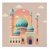 Ramadan Celebration Wall Print ポスター (正面)