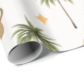 Ramadan Coffee & Dates Seamless Pattern ラッピングペーパー (ロールコーナー)