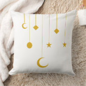 Ramadan Golden Hanging Ornaments Pillow クッション (ブランケット)