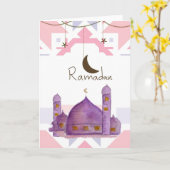 Ramadan  Greeting Card カード (黄色い花)