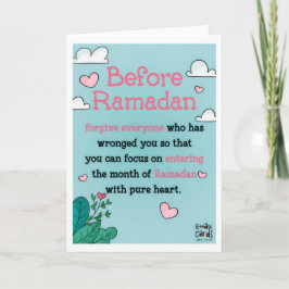 Ramadan - Holy Month Blessings カード