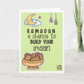 Ramadan - Holy Month Blessings - Cute カード (正面)