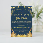 Ramadan Iftar Invitation Card 招待状 (スタンド正面)