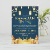 Ramadan Iftar Invitation Card 招待状 (スタンド正面)