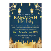Ramadan Iftar Invitation Card