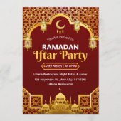 Ramadan Iftar Invitation Card 招待状 (正面)