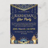 Ramadan Iftar Invitation Card 招待状 (正面)