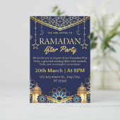 Ramadan Iftar Invitation Card 招待状 (スタンド正面)