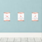 Ramadan Islamic Wall Art Set  (ウッドフロア)