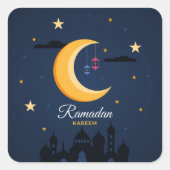 Ramadan Kareem スクエアシール (正面)
