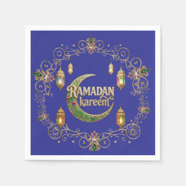 Ramadan Kareem スタンダードカクテルナプキン