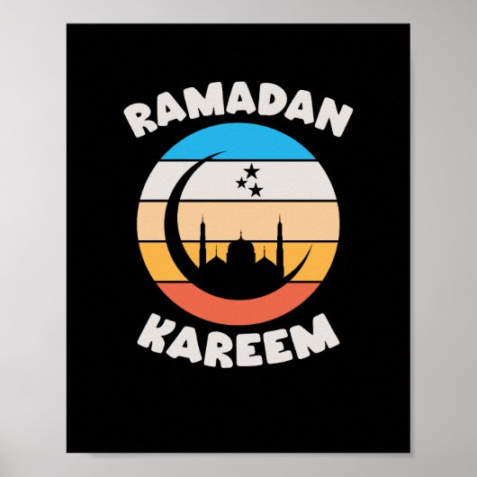 ramadan kareem ポスター (正面)