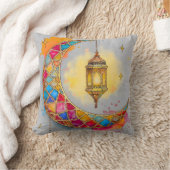 Ramadan Kareem 2026  Colorful Cushion  クッション (ブランケット)
