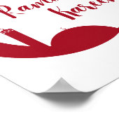 Ramadan Kareem Crescent Moon & Lantern Wall Print ポスター (角)